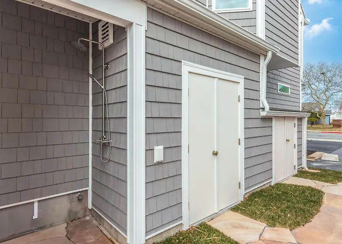 Ferienhaus Remodeled 4br Retreat With Dock & Outdoor Shower Ocean Stadt